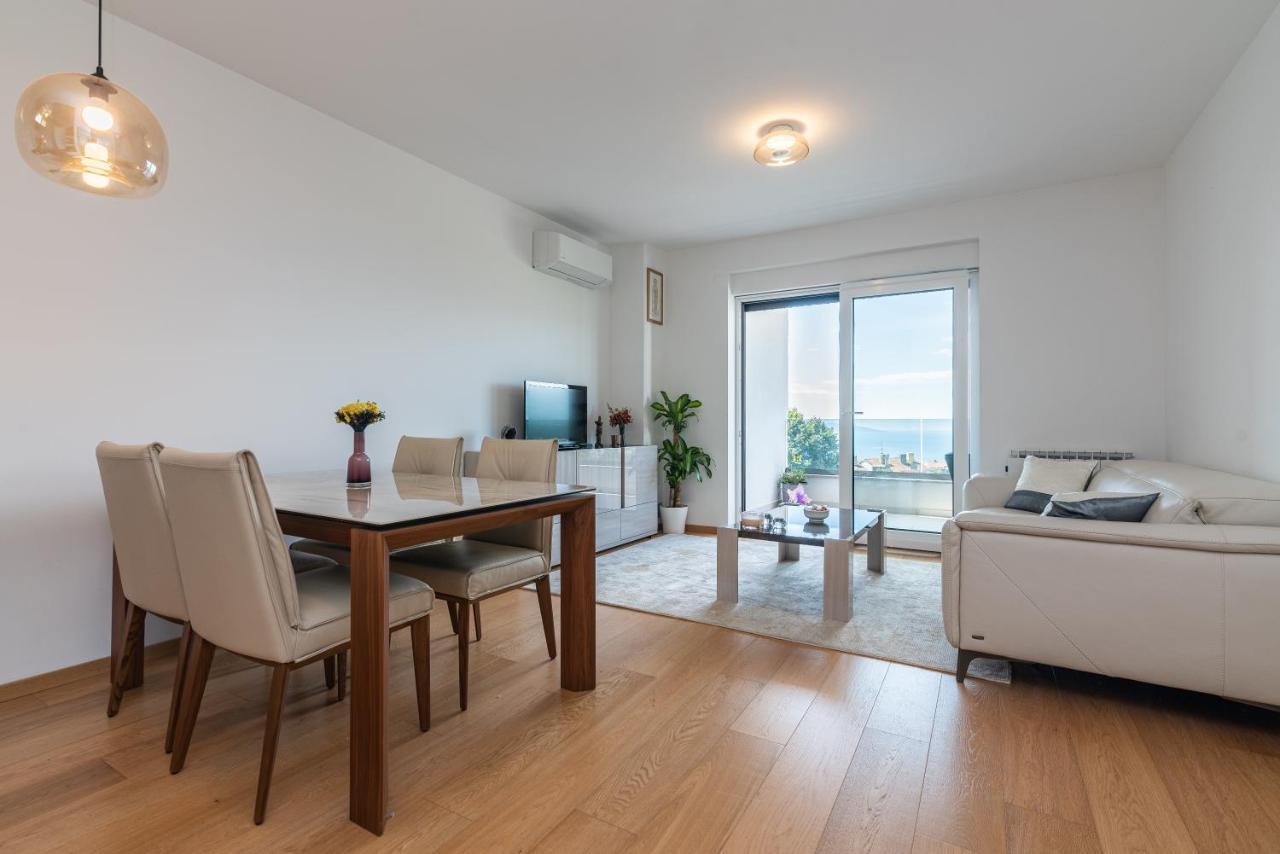 Apartment With Balcony Ocean Paradise Кастав Экстерьер фото